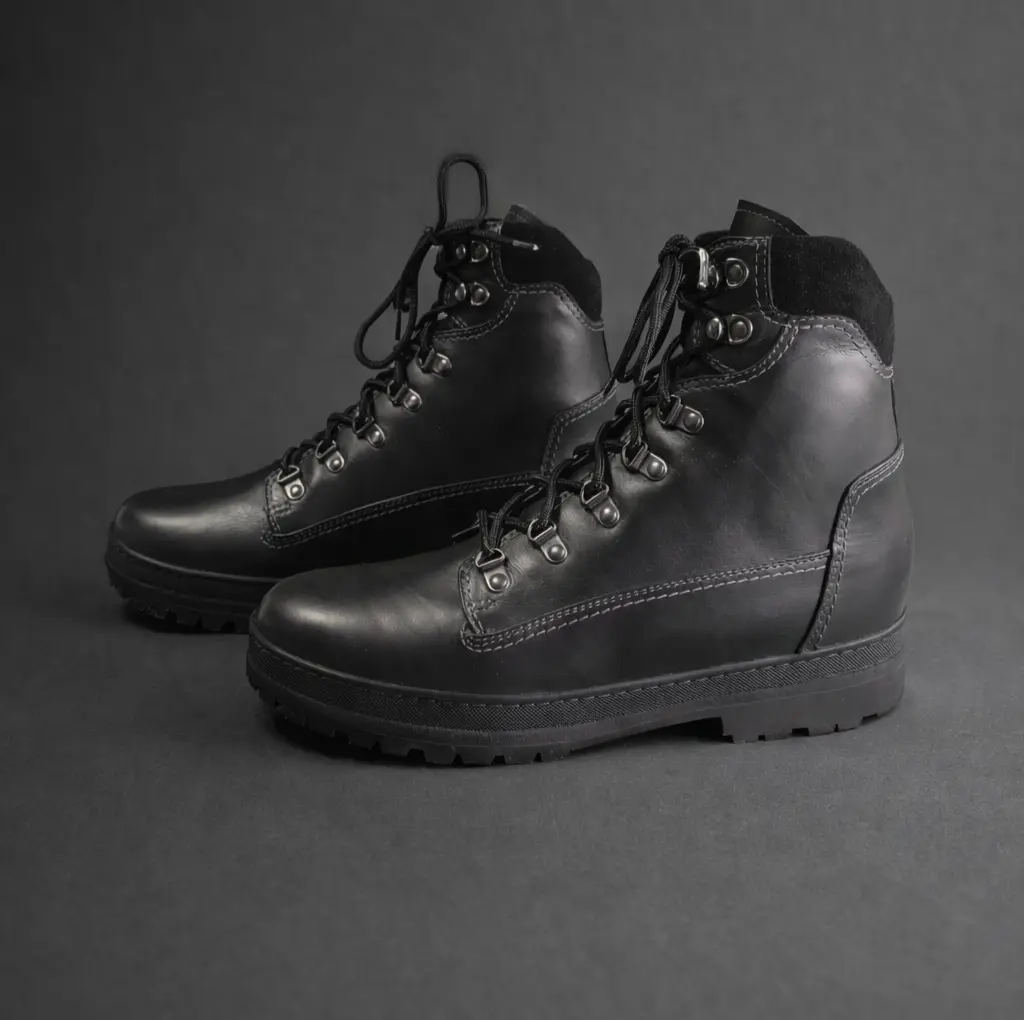 bottines orthopediques noir homme