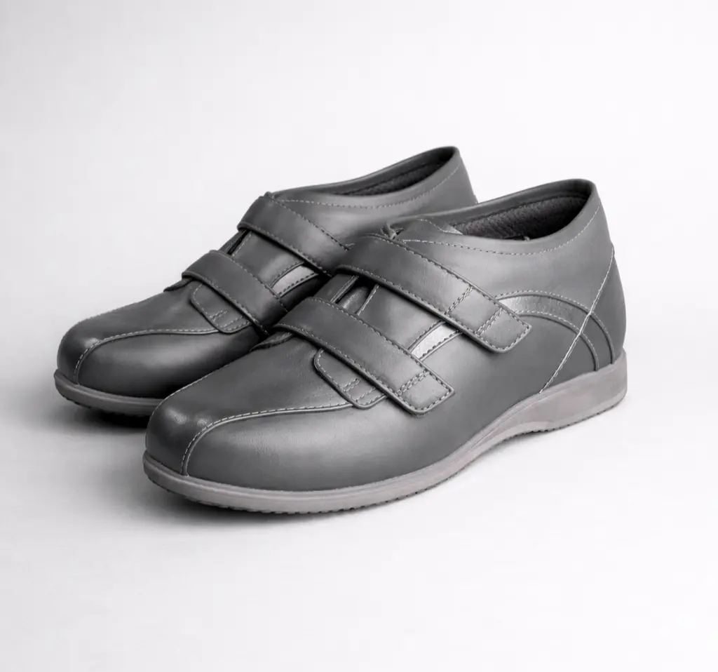 chaussures orthopediques femme gris