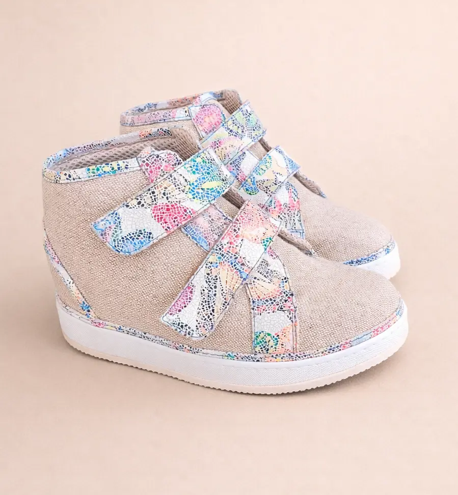 chaussons orthopediques femme fleuri